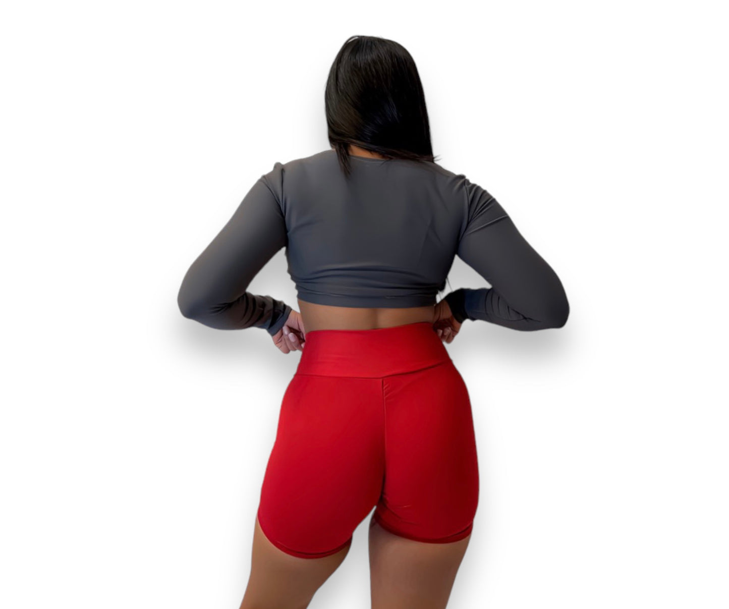 Ribbon V-Crossover Shorts
