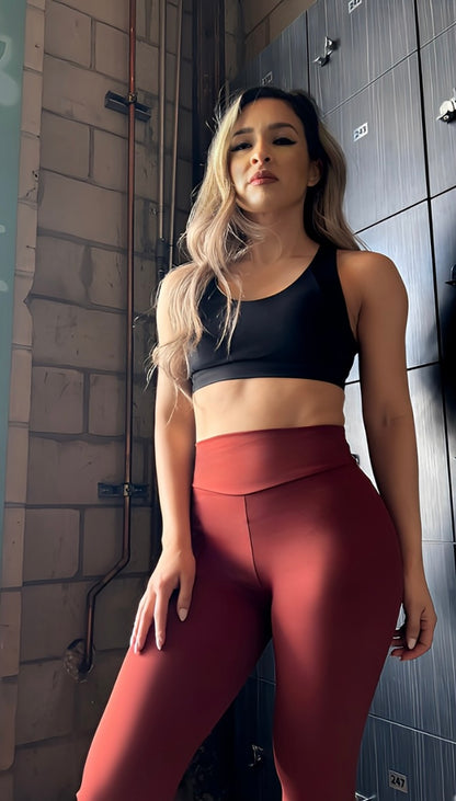 High Waist Flared Leggings