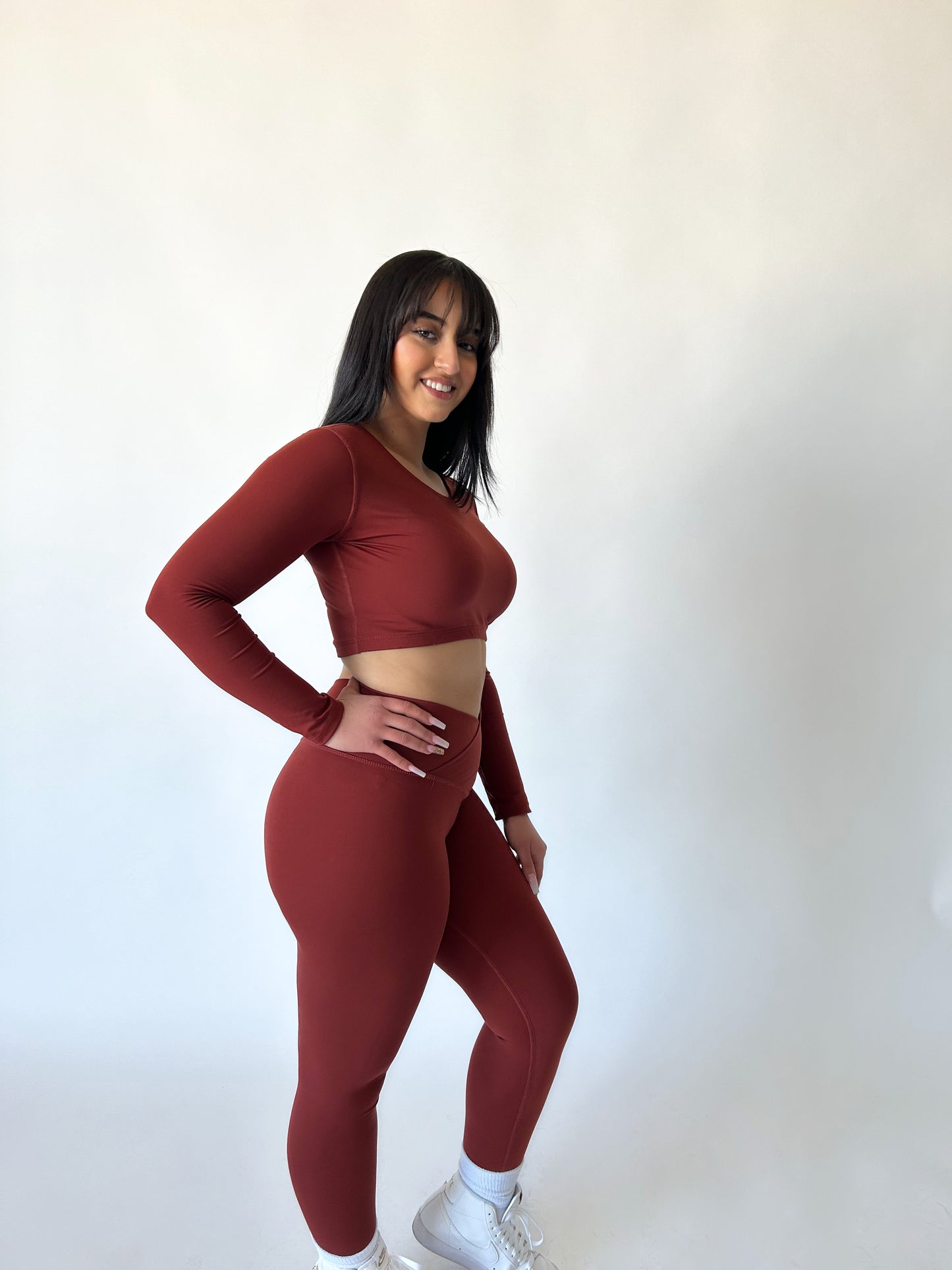 Burgundy Leggings