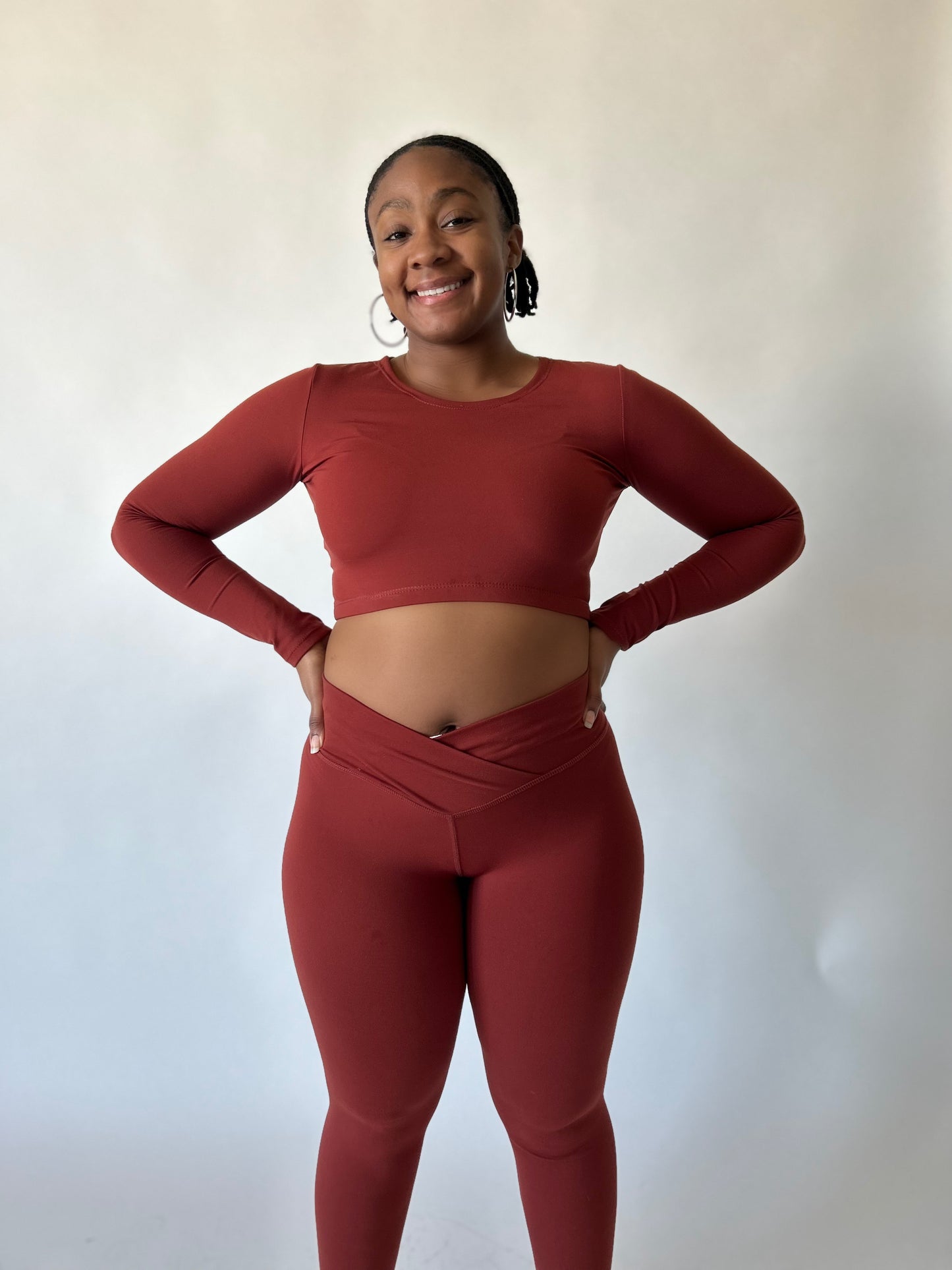 Burgundy Long Sleeve